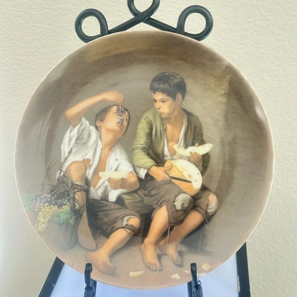 Winterling Bavaria Collector Plate – Bartolomé Esteban Murillo Art